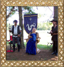 Dame Daniella and her Court