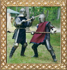 Battling Knights